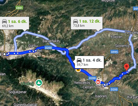 BURSA İNEGÖL DÖMEZ MAH. 2.000 M² TARLA  SATILIKTIR - BURSA İNEGÖL fotoğraf 6